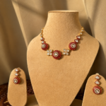 Ruby Polki Chokar Necklace
