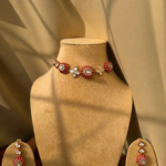Ruby Polki Chokar Necklace