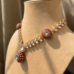 Rich Ruby Polki Long Necklace