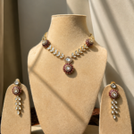Rich Ruby Polki Long Necklace